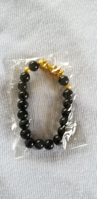 Original Feng Shui Black Obsidian Lucky Bracelet