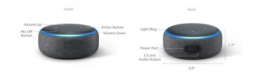 Echo Dot (Alexa) - Smart Speaker With Bulb