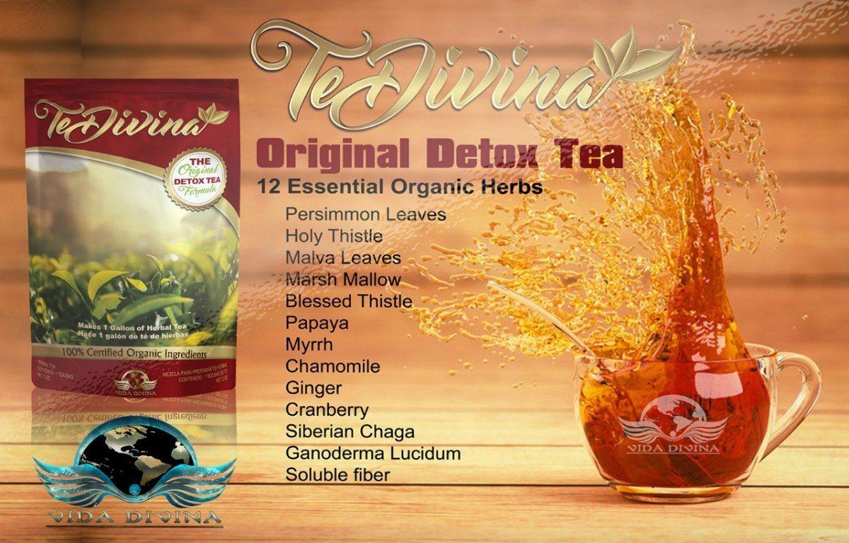 TeDivina Detoxing Tea ( Vida Divina Company.) for sale in Old.habour