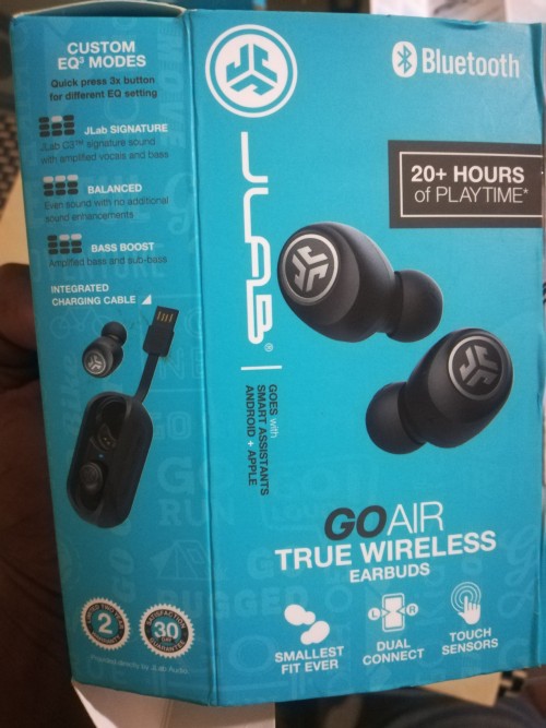 Jlab Go Air True Wireless Earbuds Bluetooth 5.0