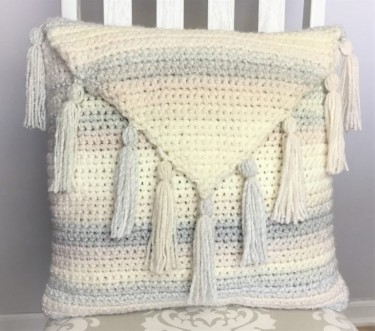 Crochet Cushion 18in