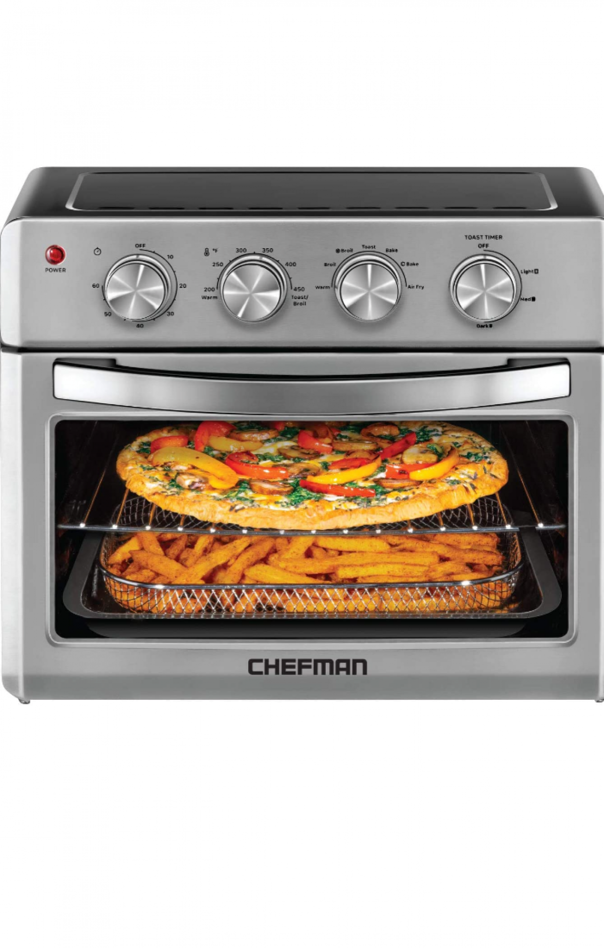 Chefman Air Fryer Toaster Oven, 6 Slice, 26 QT Con for sale in Portmore