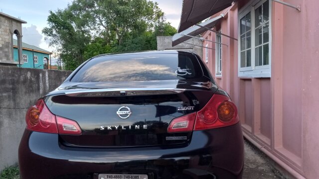 2011 Black Nissan Skyline 250GT