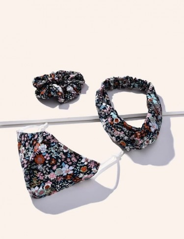 Fashionable 3pc Mask Set, Handbags & Jewelry