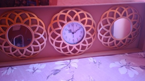 Three Piece Wall Clock