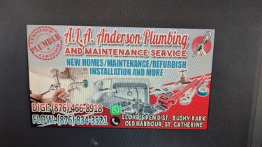 A.L.A Anderson Plumbing And Maintenance Services