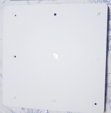 PS4 Slim PLASTIC TOP & BOTTOM White