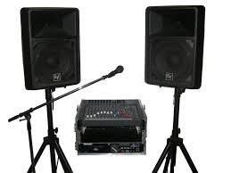 Used DJ Sound System For Party Of Church Setup