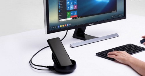 SAMSUNG DEX STATION TURNS YOUR PHONE INTO A COMPUT