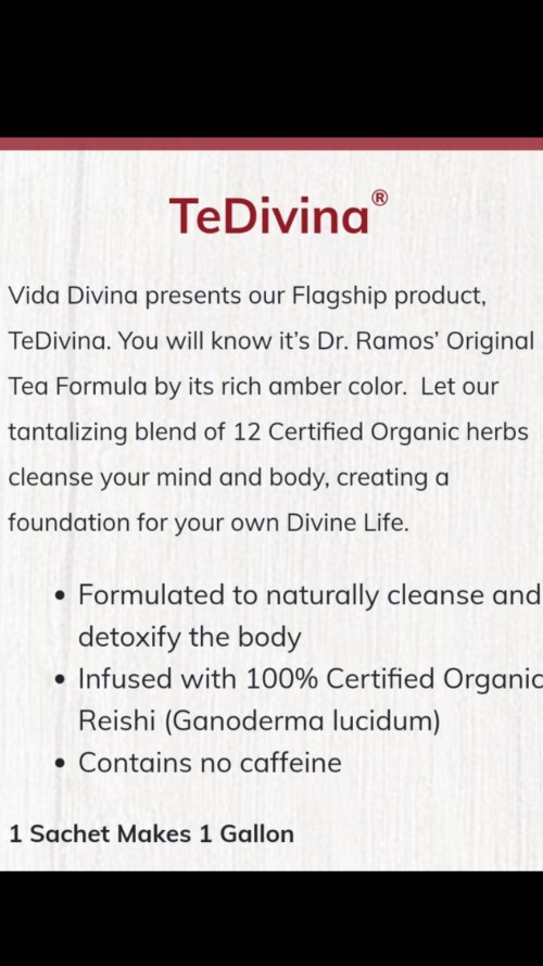 TeDivina Detox  And Weight Loss Tea