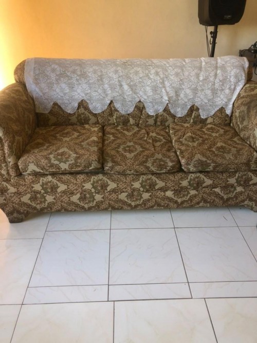 Three Piece Settee For Sale