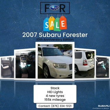 Subaru Forester 2007 Excellent Condition