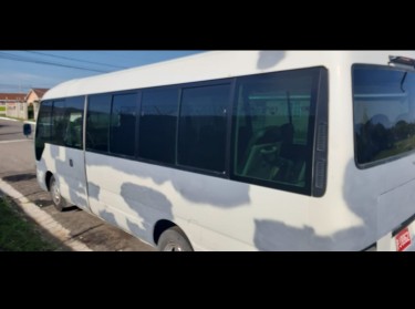 2003 Toyota Coaster Deportee With Bus Route