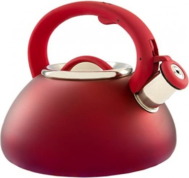 Red Warever Pot Set With Red Primula Kettle 