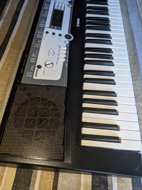 Piano Keyboard With Stand