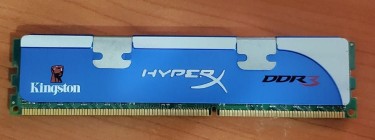 Used 6GB 3x2GB DDR3n Kingston - HyperX  PC  MEMORY
