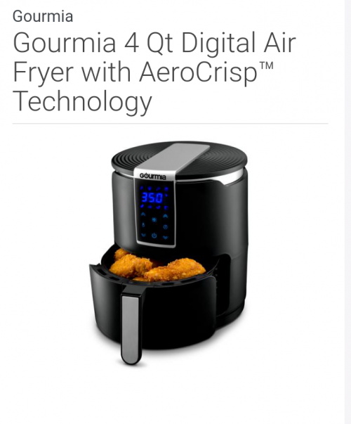 Air Fryer With Crisp Technology