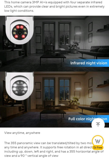 Wifi Smart Camera Bulb