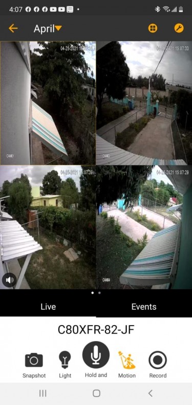 2 Bedroom House W/surveillance Camera 