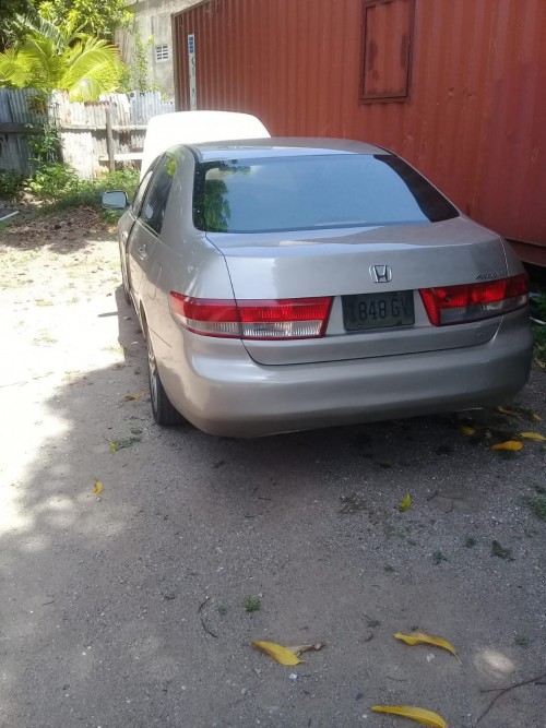 2003 Honda Accord  Left Hand Drive