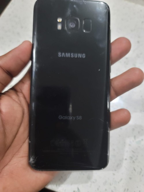 Samsung S8 THE BACK CRACK