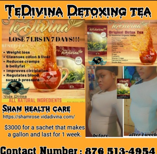 Tedivina Detox Tea & Supplement For PCOS Fibroid