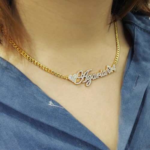 Stainless Steel Custom Name Chocker Necklace