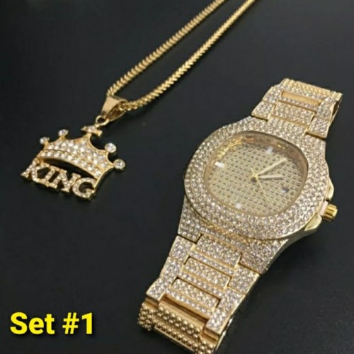 Iced Out Jewelry Set 1