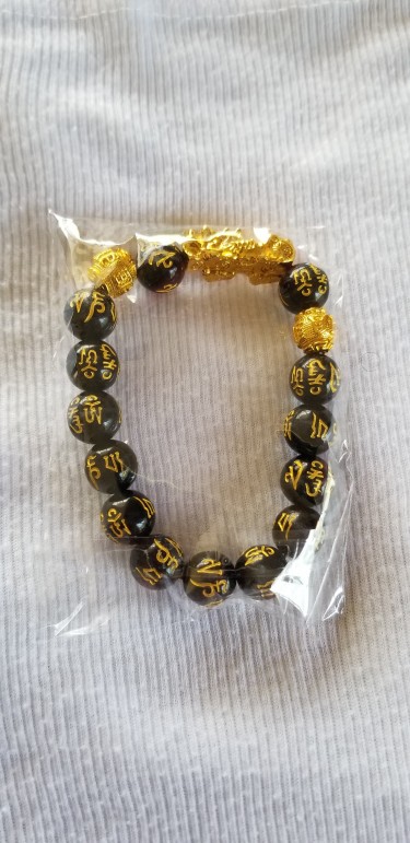 Original Feng Shui Obsidian Good Luck Bracelet