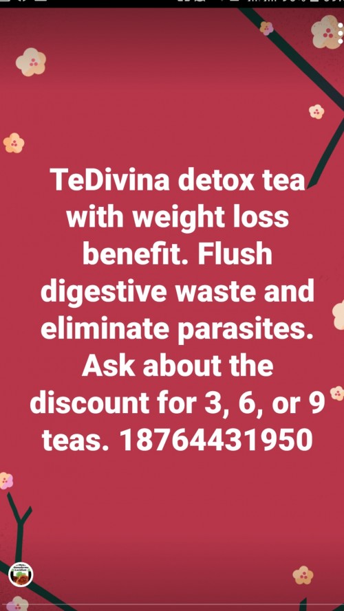 TeDivina Detox Tea With Weight Loss Benefit