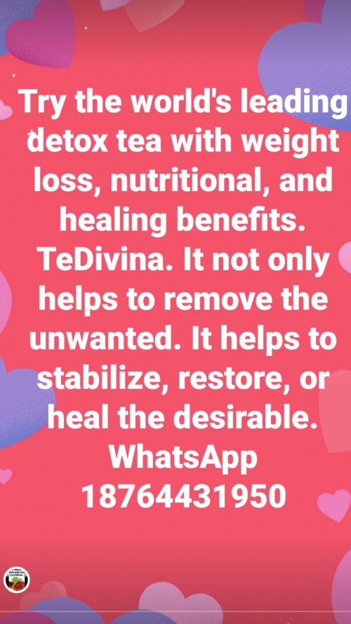 TeDivina Detox Tea With Weight Loss Benefit