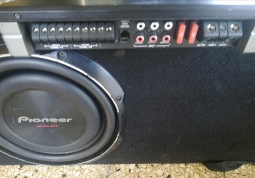 Car Sound System (Make An Reasonable Offer)