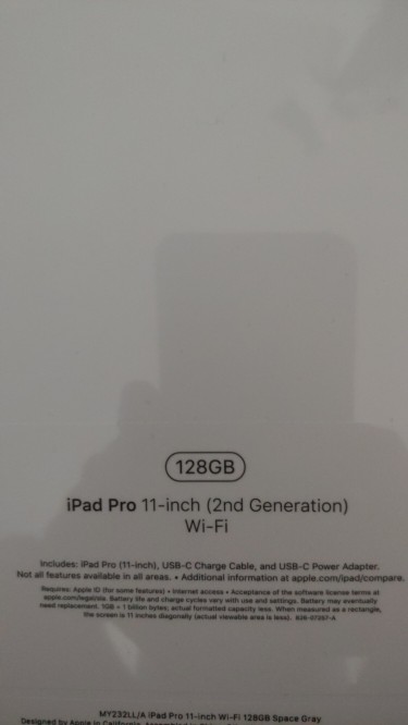Apple IPad Pro 11in 2nd Generation