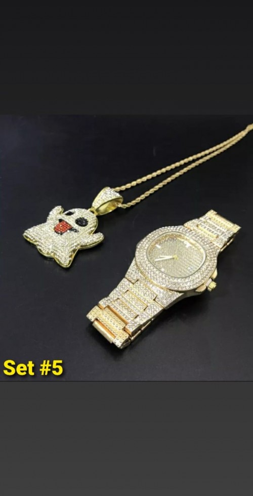 Iced Out Jewelry Set 5