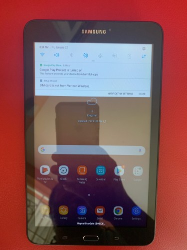 8” Samsung Galaxy Tab E 4G LTE Sim Unlocked 