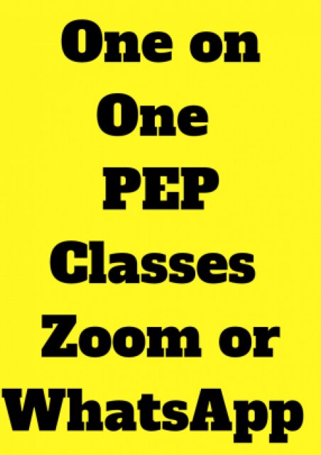 Pep Classes And Past Papers