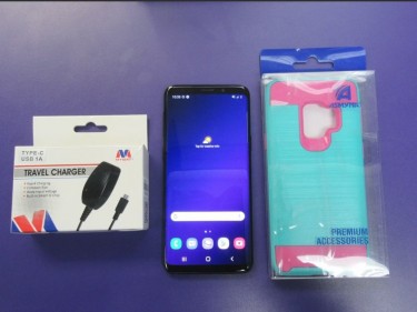 Samsung Galaxy S9 With Accessories New Condition