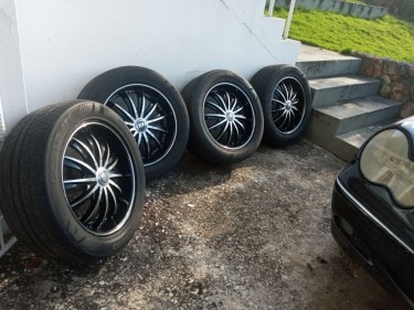 18 Inch Borghini Rims & Tires