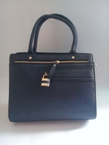 Navy Blue Handbag Set (3 Pieces)
