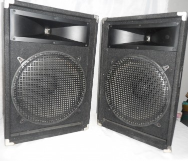 Powered Speaker Boxes & Sub-Woofer
