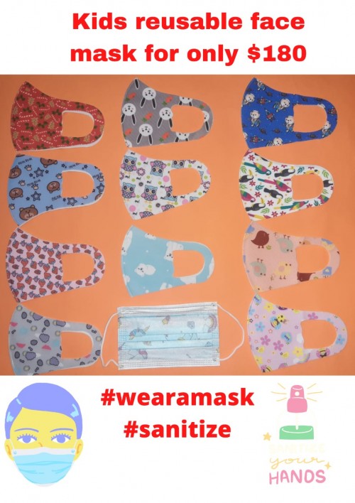Kids Reusable Mask