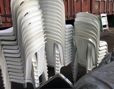 Plastic Armless Chairs 