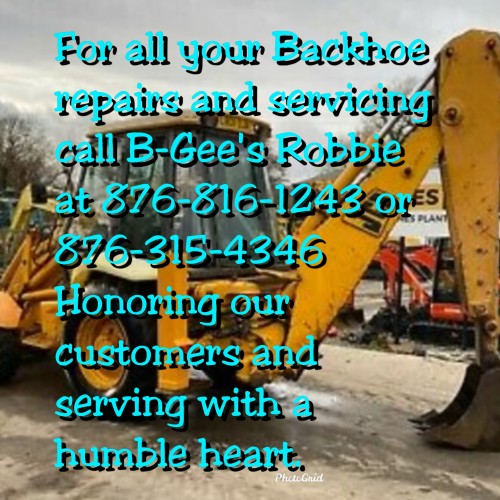Backhoe Repairs And Servicing