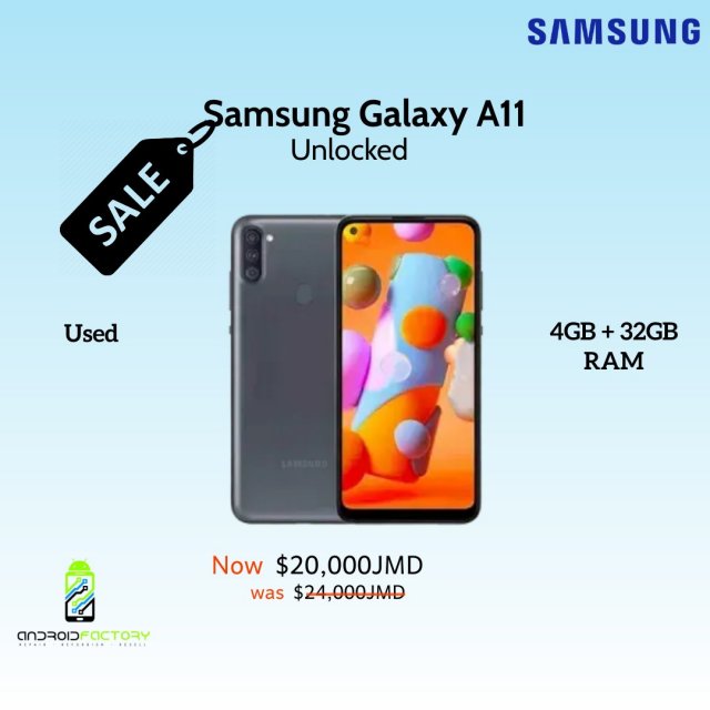 Samsung Galaxy A11, Unlocked