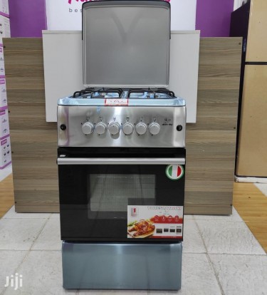4 Burner Gas Stove Stainless Steel Top 