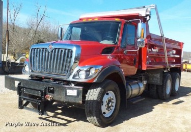2018 International 7500 Dump Truck With All Papers