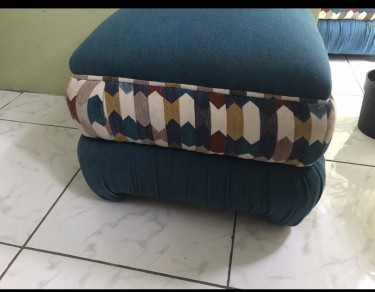 TWO Queen Size Hassock/Ottomon (Negotiable)