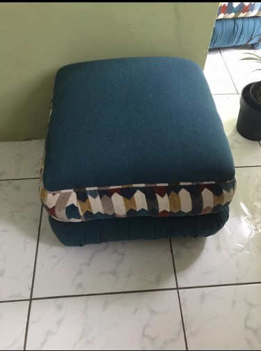 TWO Queen Size Hassock/Ottomon (Negotiable)