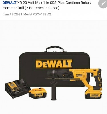 Hammer Drill, Circular Saw, Chainsaw 