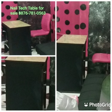 Nail Tech Table For Sale